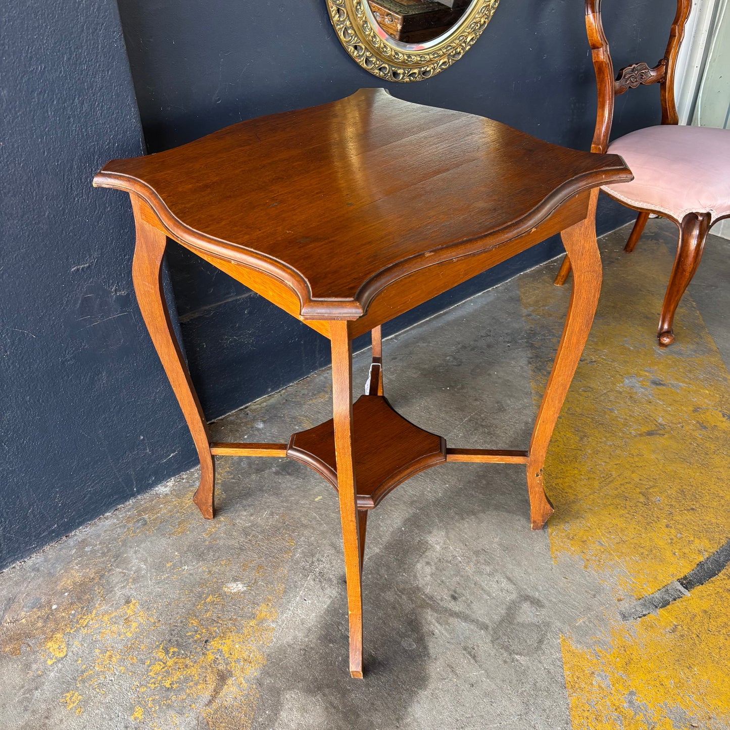 Vintage Solid Oak Occasional Table c.1930–40