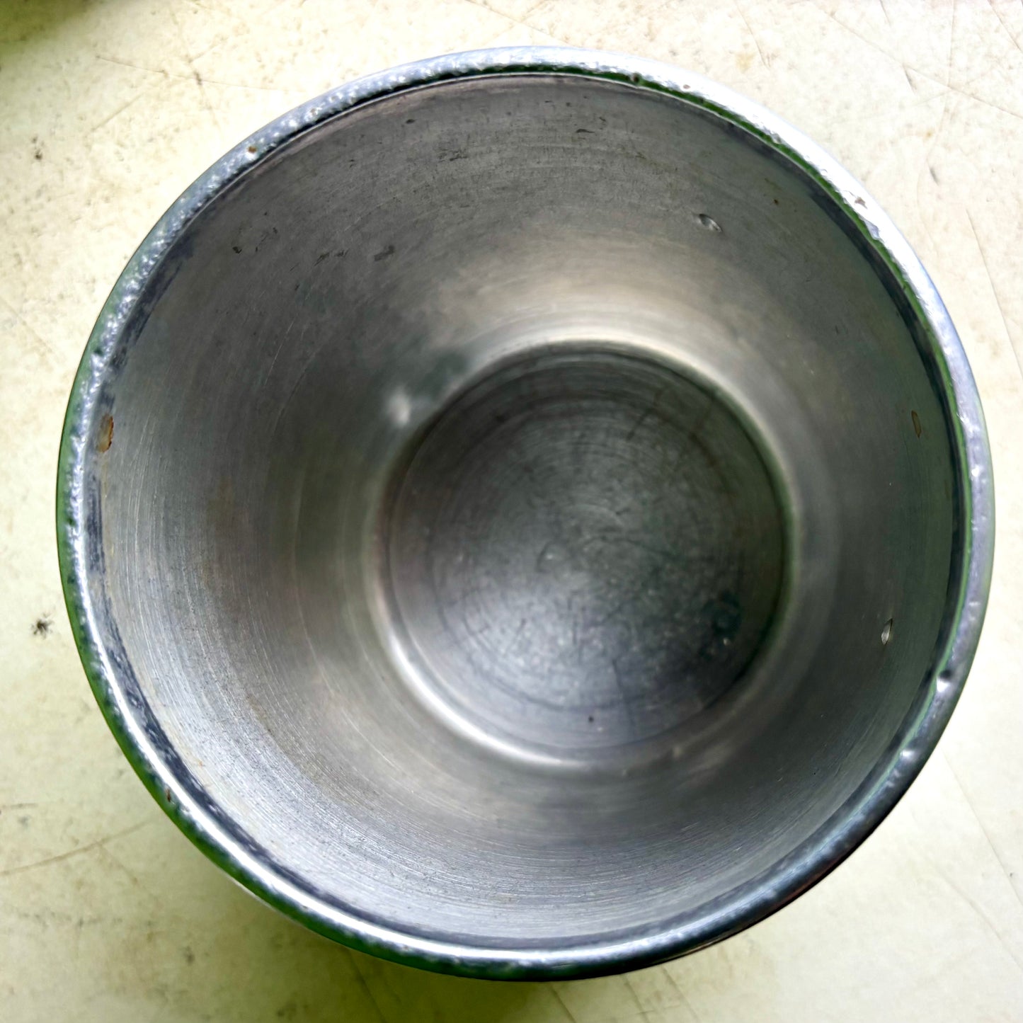 Vintage Model Maid Aluminium Kitchen Canister Set – 6 Piece – Tea, Coffee, Sugar, Flour, Rice & Biscuits