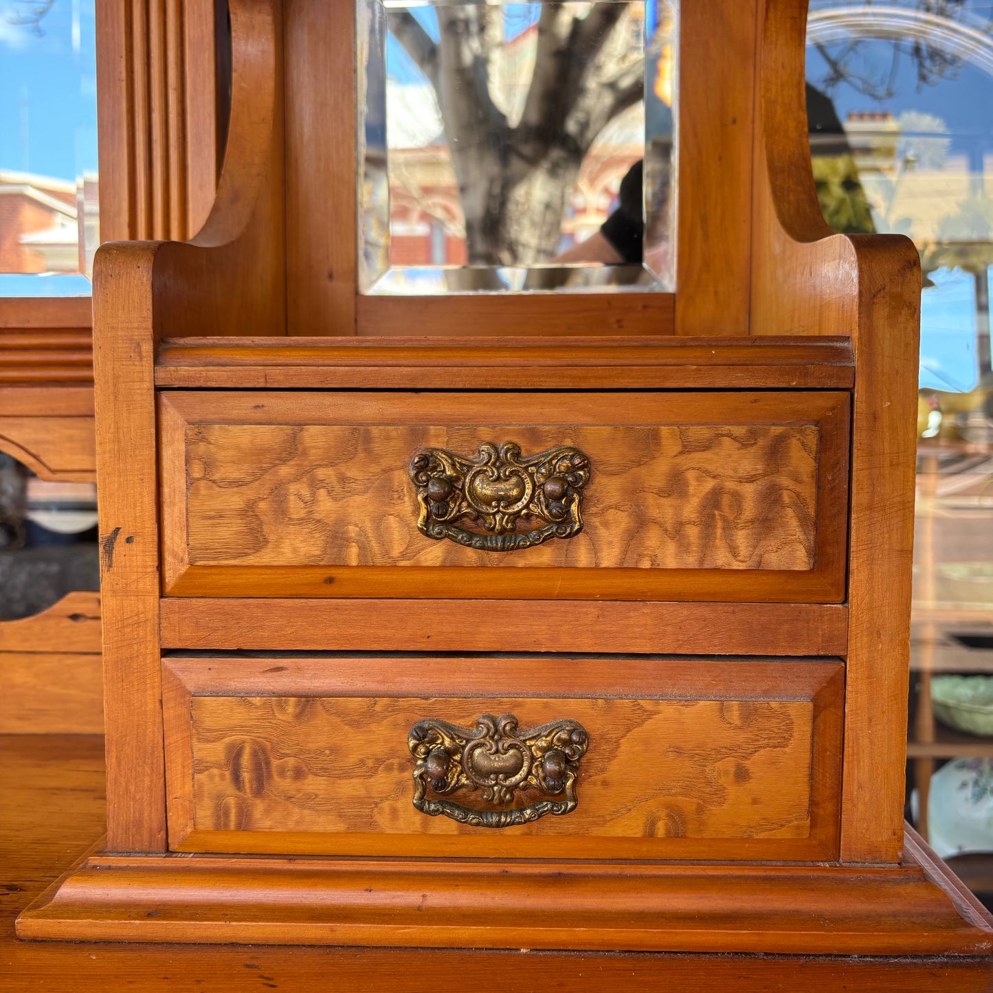 Federation Cedar Duchess Dressing Table – c.1900 Australian Antique