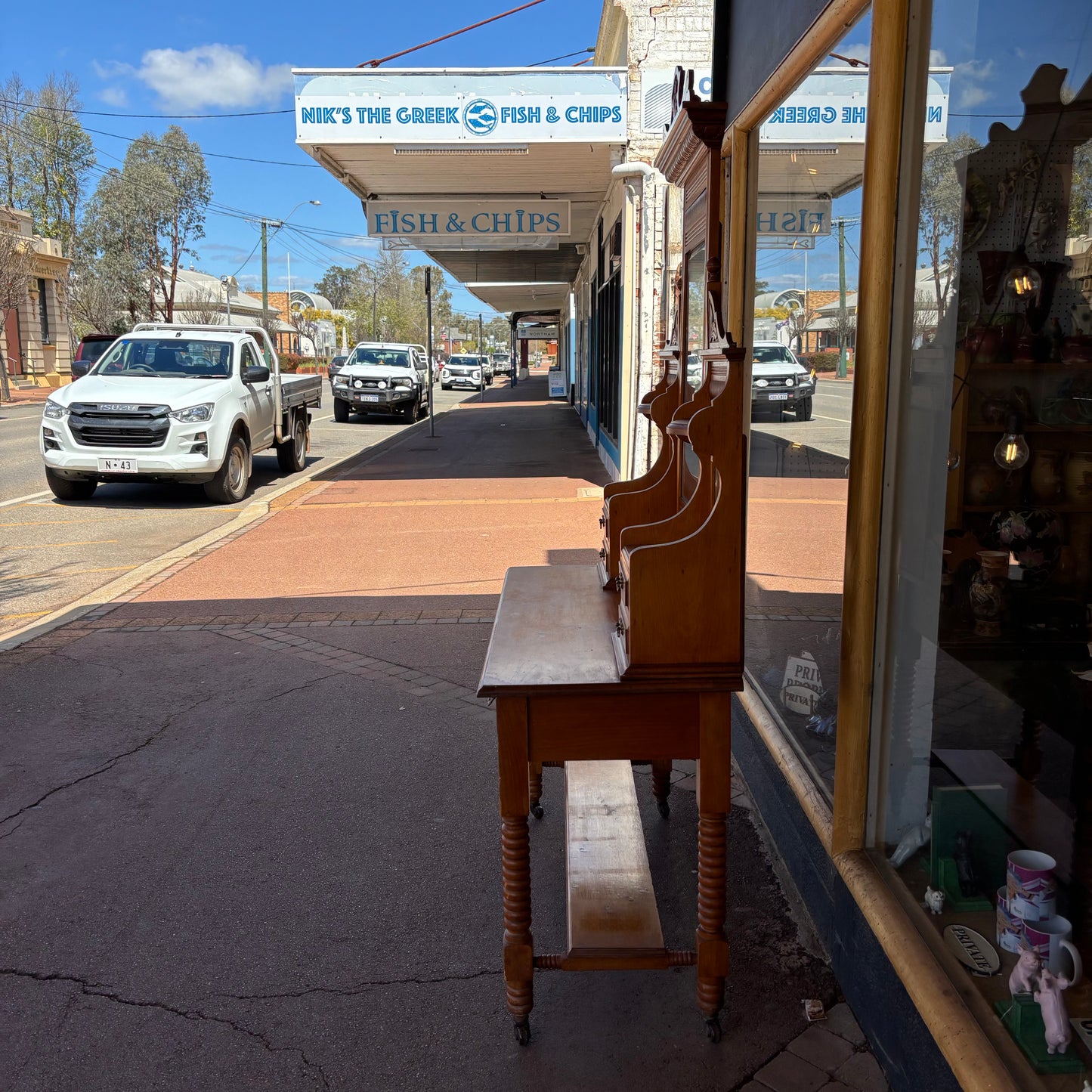 Federation Cedar Duchess Dressing Table – c.1900 Australian Antique