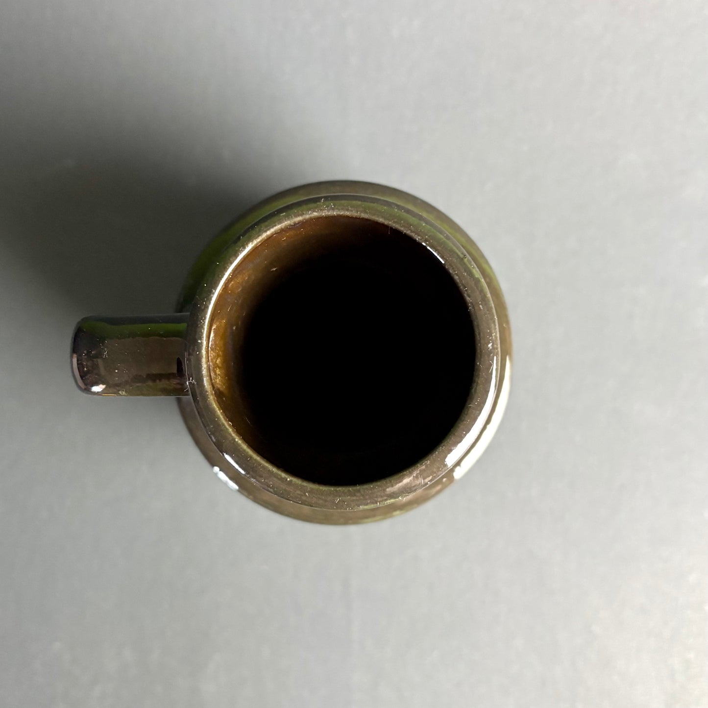 Bay Keramik West German Pottery Vase – Blue Drip Glaze – Model 44/20 – Fat Lava Era – 20 cm