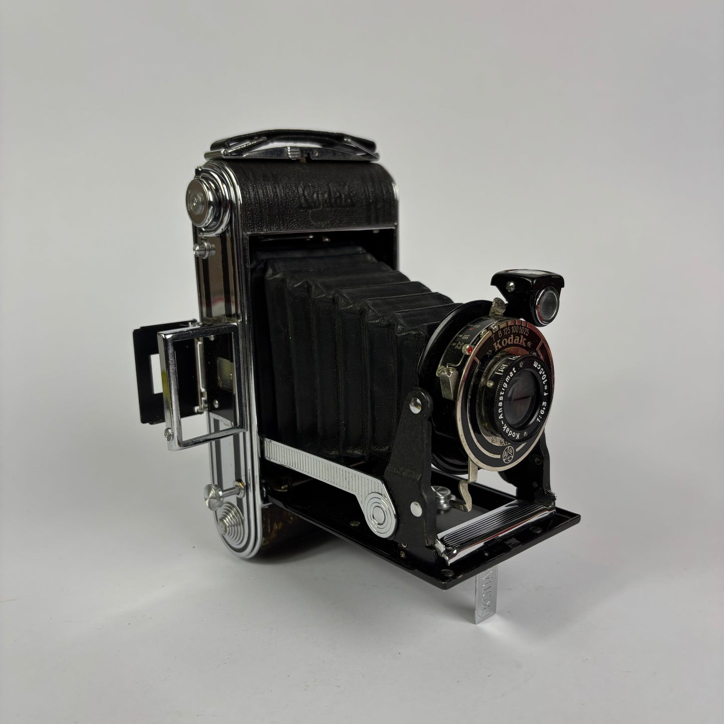 Kodak No. 1A Pocket Kodak Series II Folding Camera with Original Leather Case