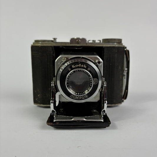 Kodak Six-20 Folding Camera with Kodak Anastigmat Lens & Original Ever Ready Case