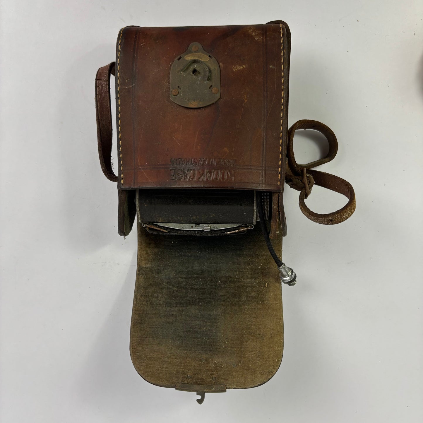 Kodak Six-20 Folding Camera with Kodak Anastigmat Lens & Original Ever Ready Case