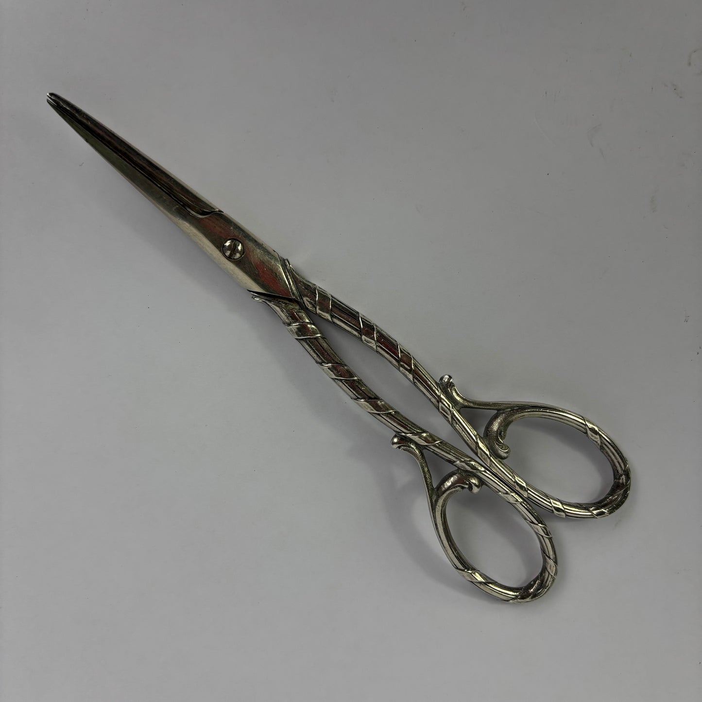 Vintage Silver-Plated Grape Scissors