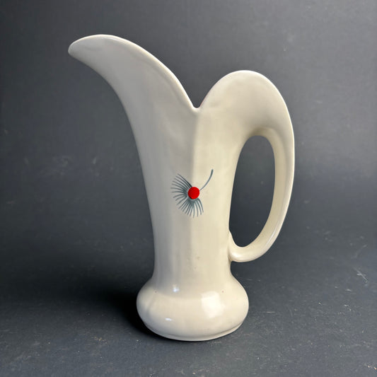 Burleigh Ware Sculptural Ewer – Red Interior