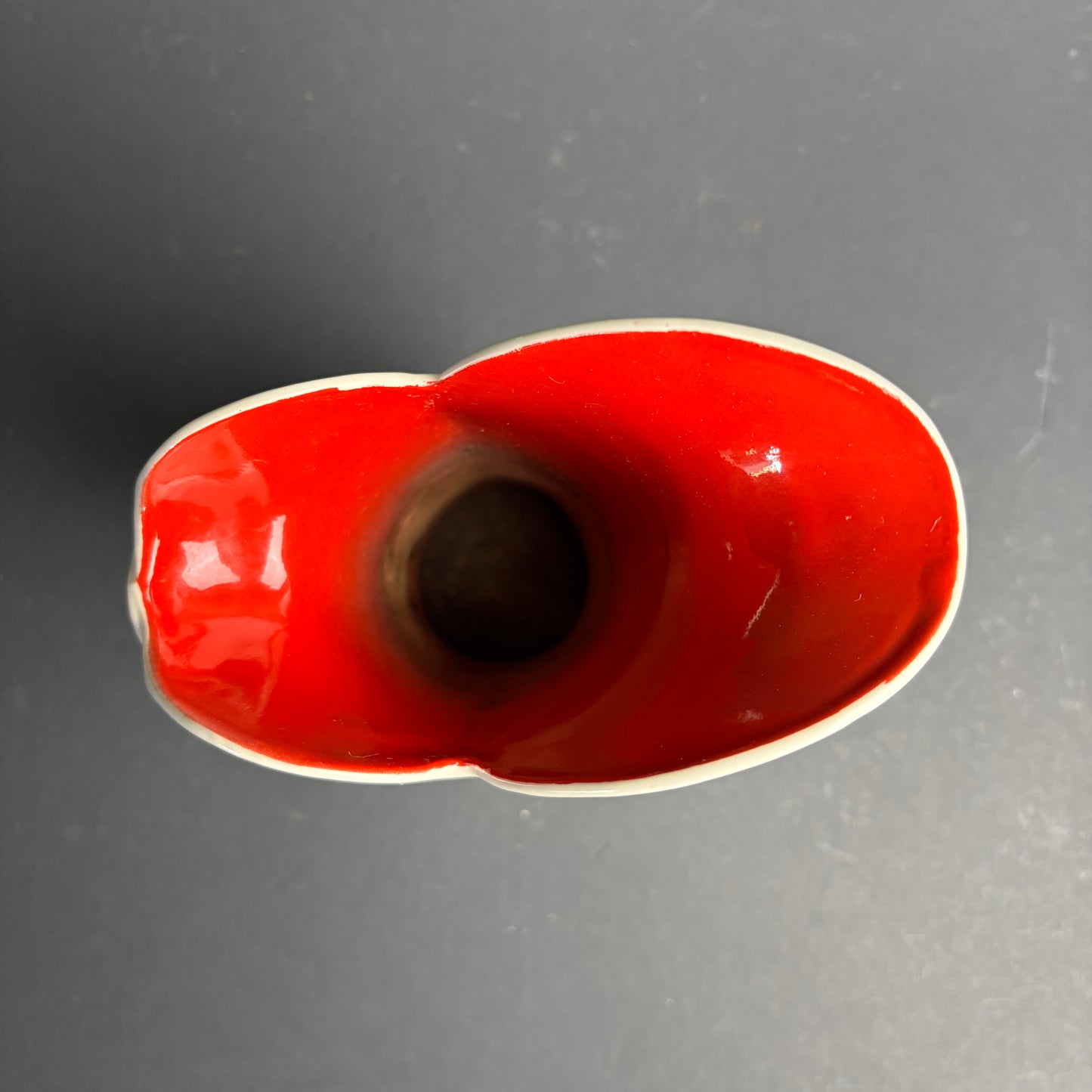 Burleigh Ware Sculptural Ewer – Red Interior