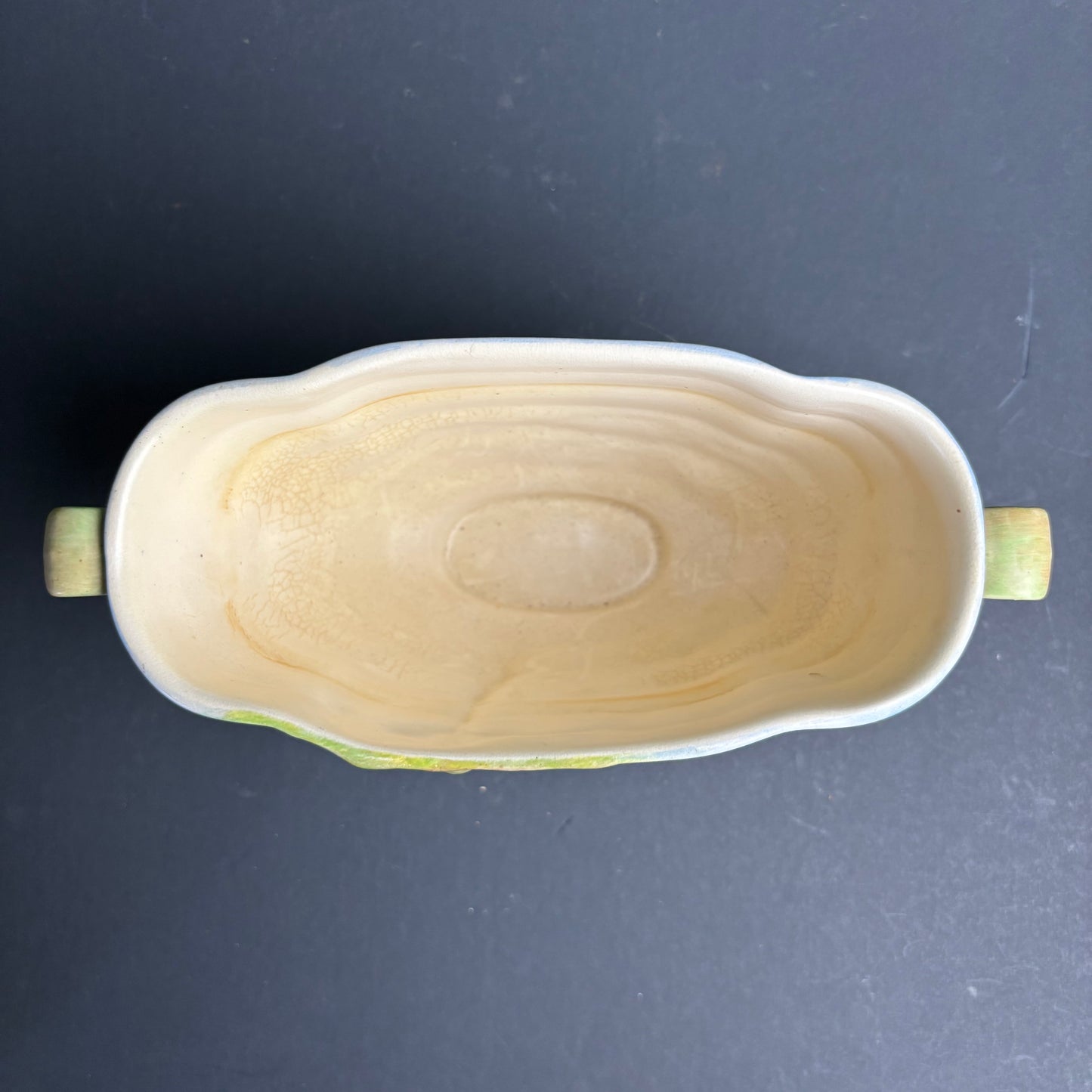 Crown Ducal Relief Landscape Bowl – England