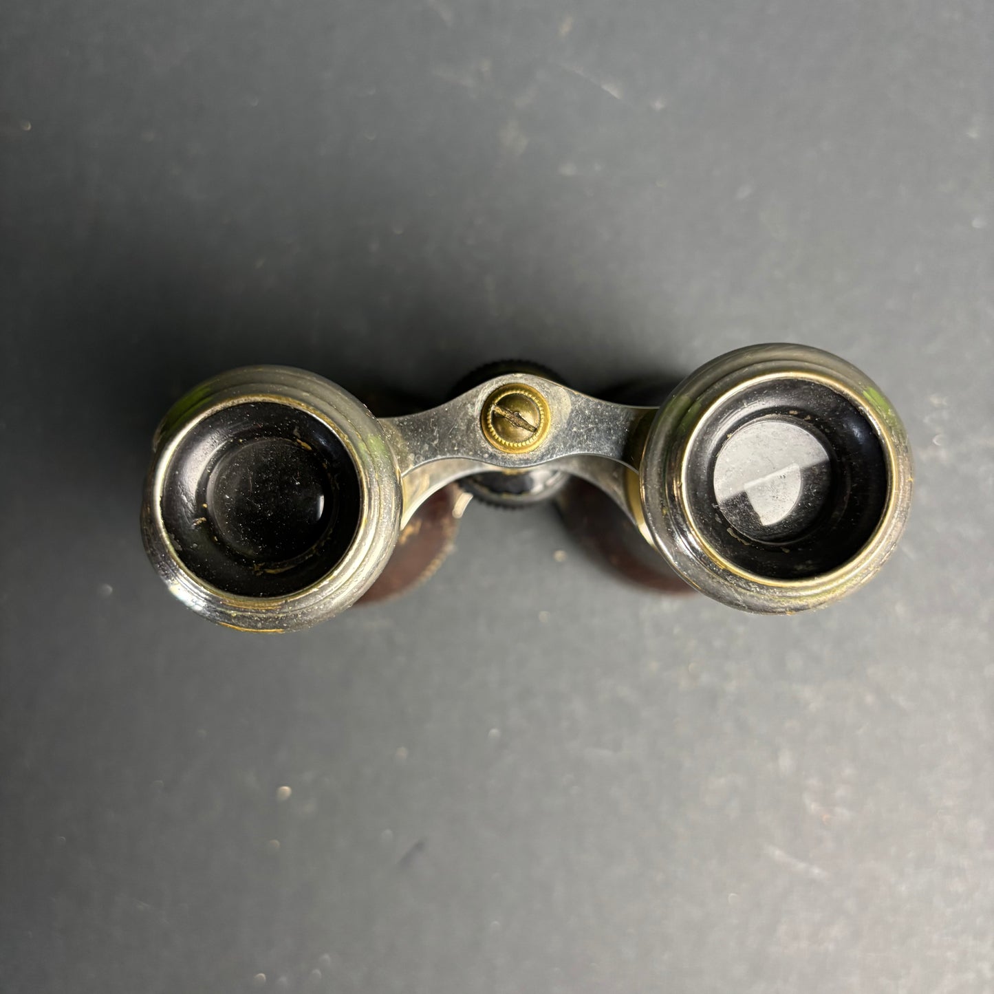 Antique Opera Glasses – Brass & Leather