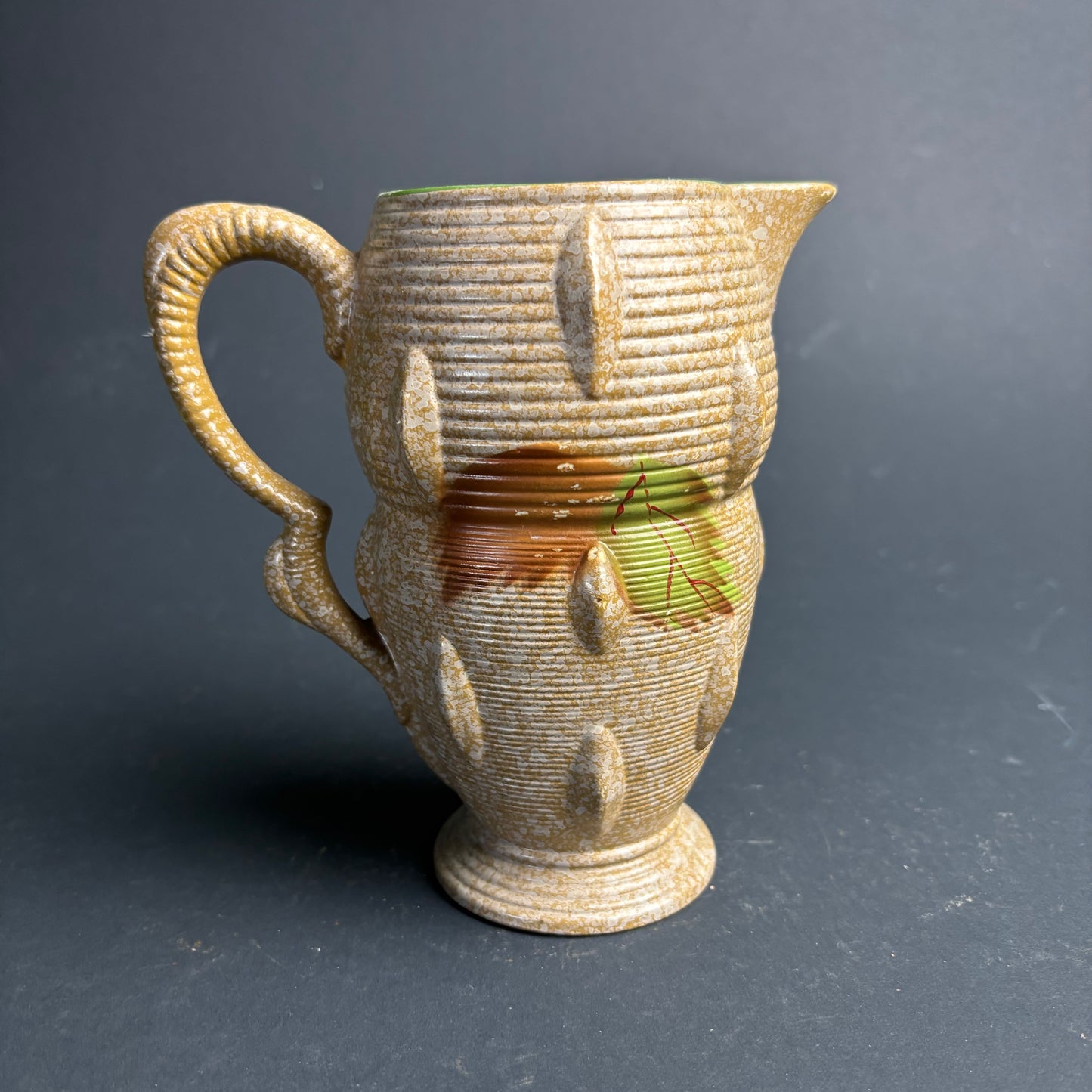 Vintage Falcon Ware Jug – Hand Painted – England