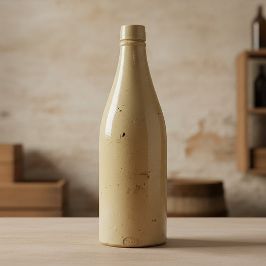 Port Dundas Pottery Glasgow Stoneware Bottle – c.1890–1910 Ginger Beer / Mineral Water