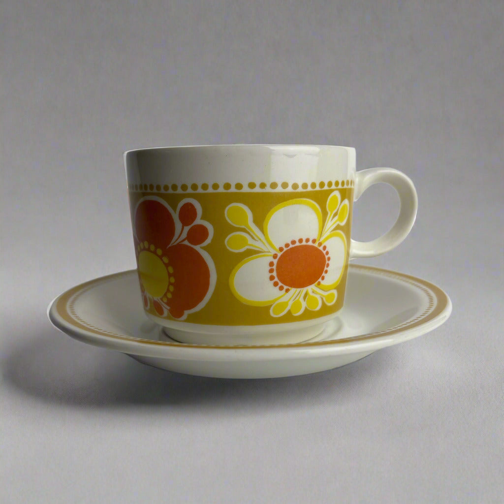 Figgjo "SAFRAN" Coffee Cup and Saucer