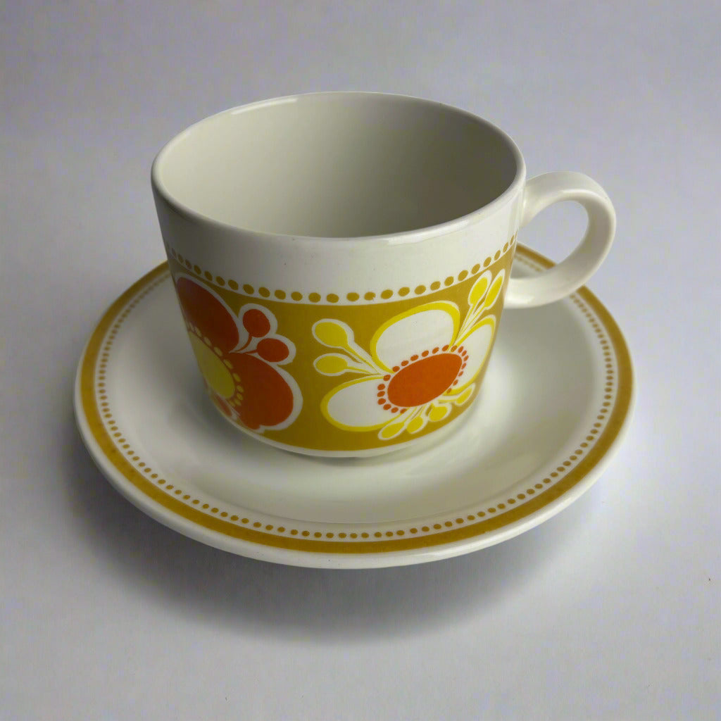 Figgjo "SAFRAN" Coffee Cup and Saucer