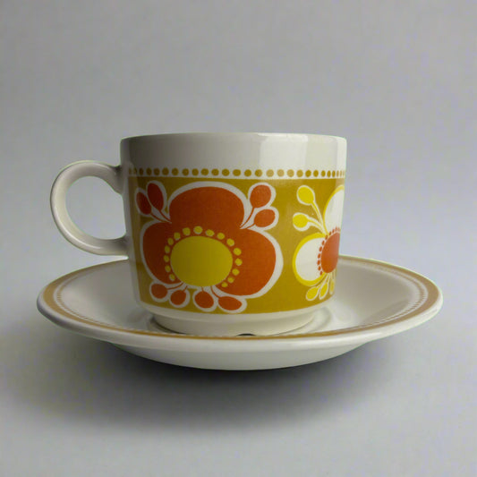 Figgjo "SAFRAN" Coffee Cup and Saucer
