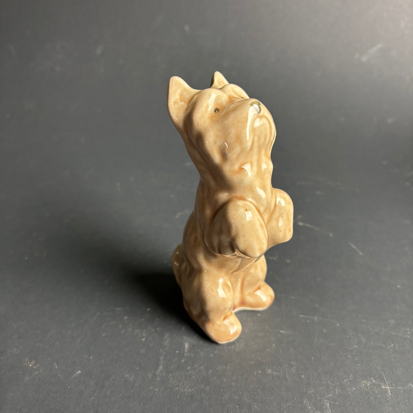 Sylvac England Begging Dog Figurine Mid Century Terrier