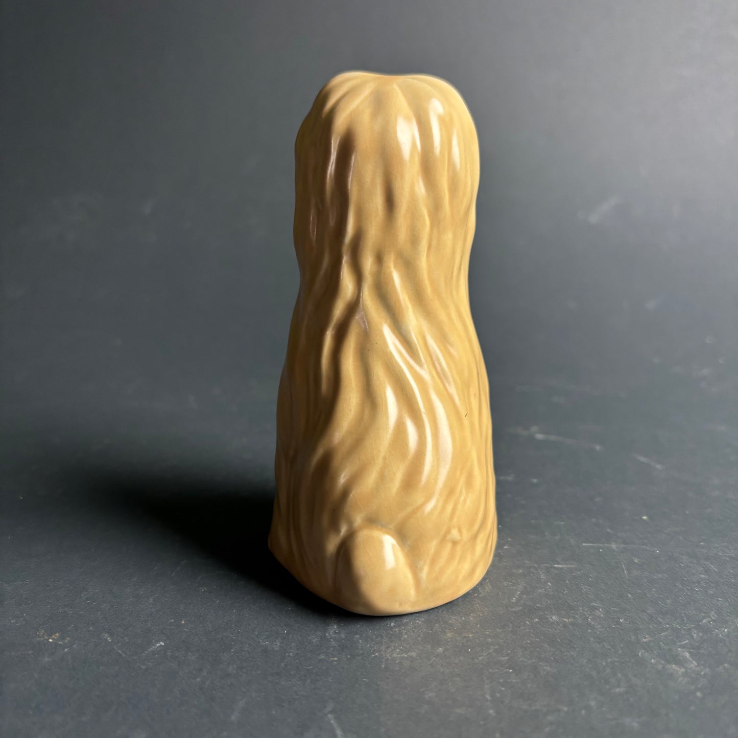 Sylvac England Shaggy Dog Figurine Afghan Hound Style Mid Century