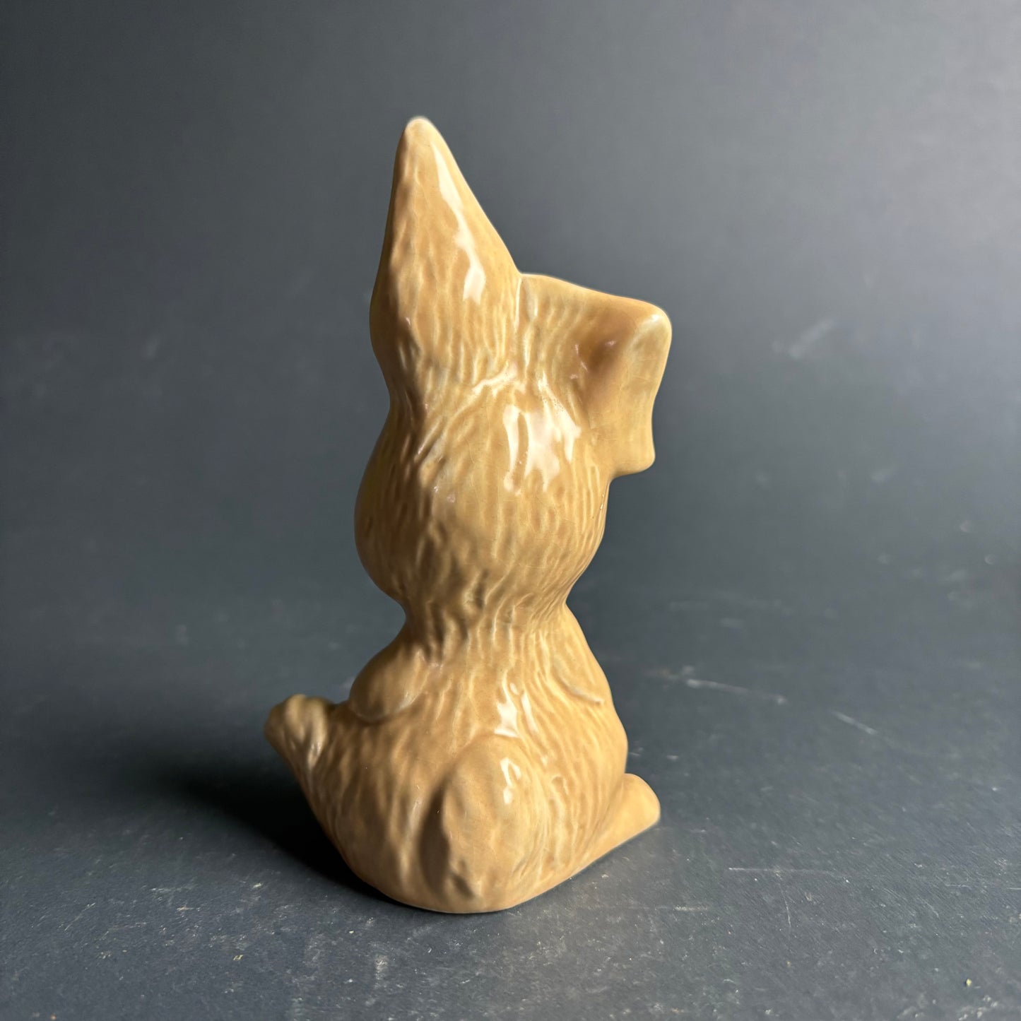 Sylvac England Comical Dog Figurine Raised Paw Mid Century