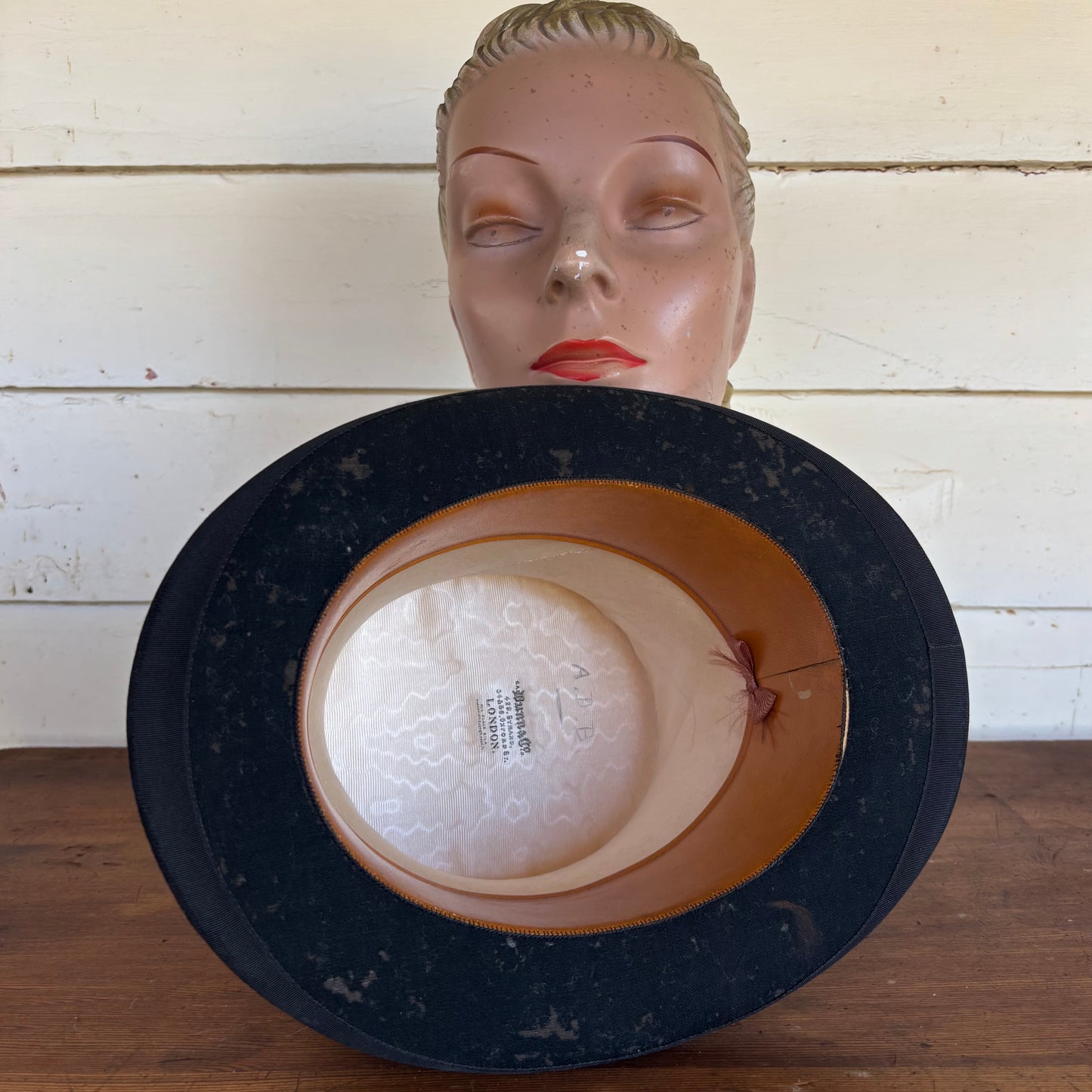 Antique Austin Reed & Co. London Top Hat — with Original Dunn & Co. Box