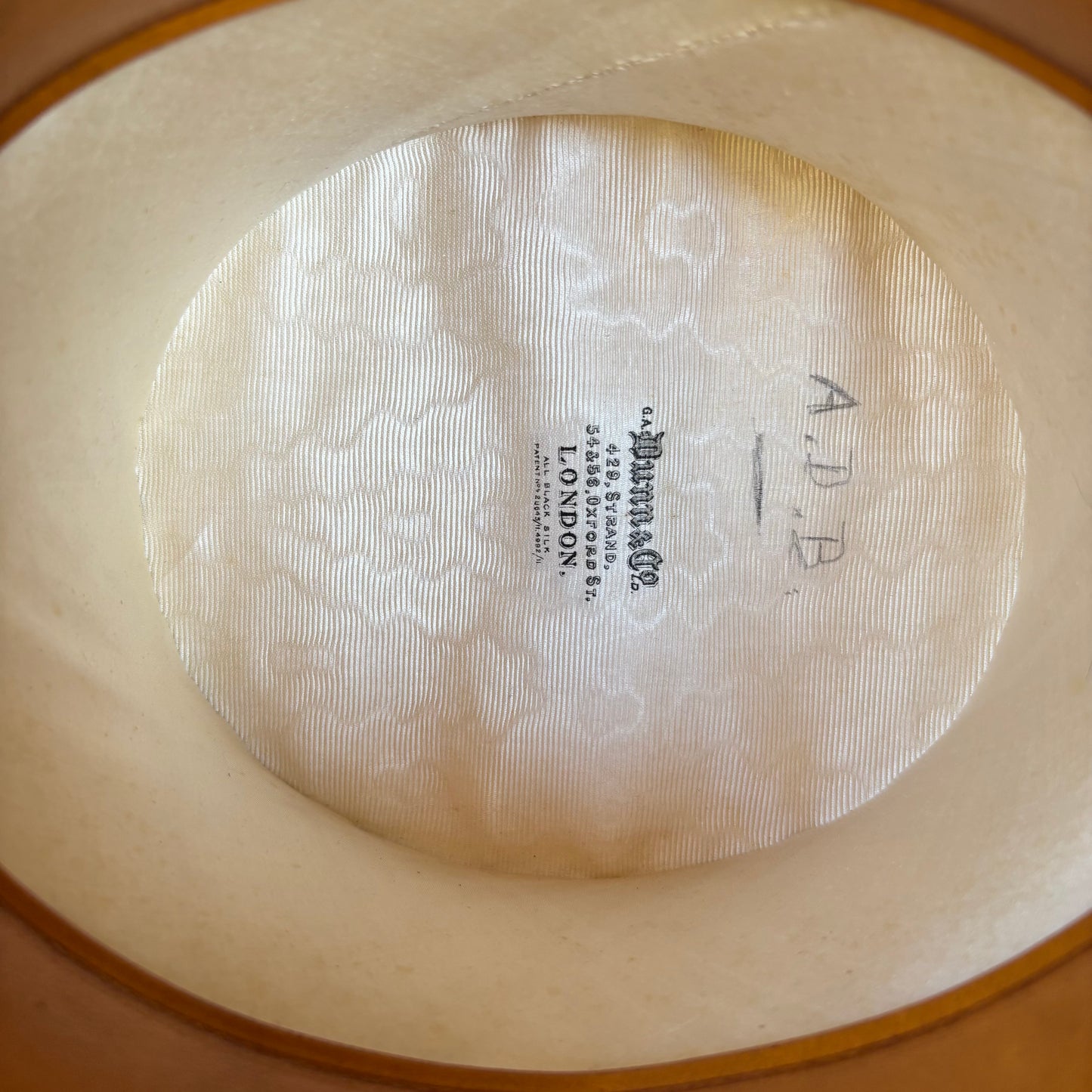 Antique Austin Reed & Co. London Top Hat — with Original Dunn & Co. Box