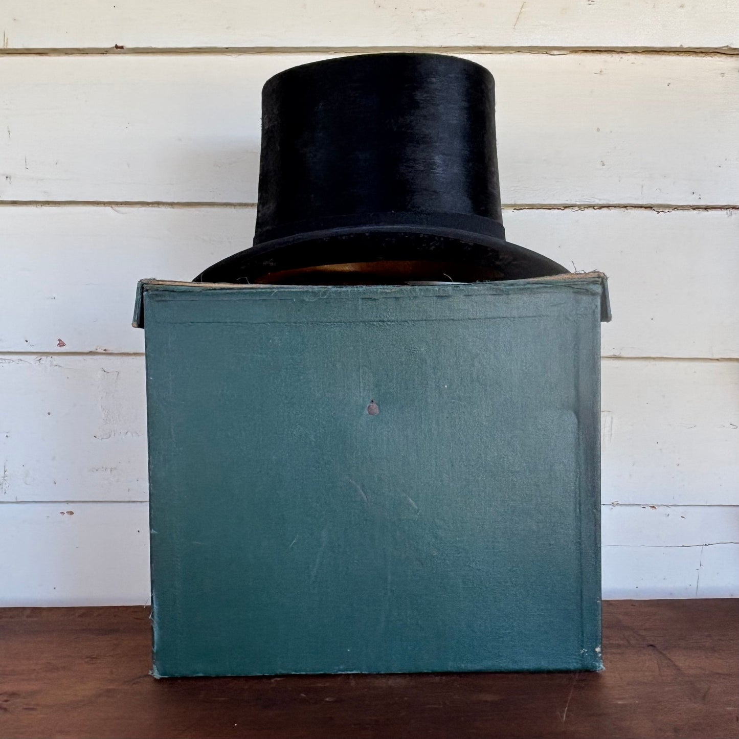 Antique Austin Reed & Co. London Top Hat — with Original Dunn & Co. Box
