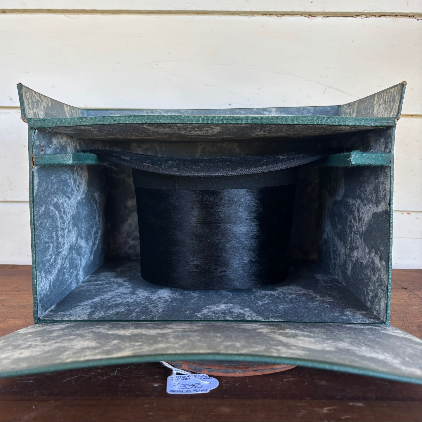 Antique Austin Reed & Co. London Top Hat — with Original Dunn & Co. Box