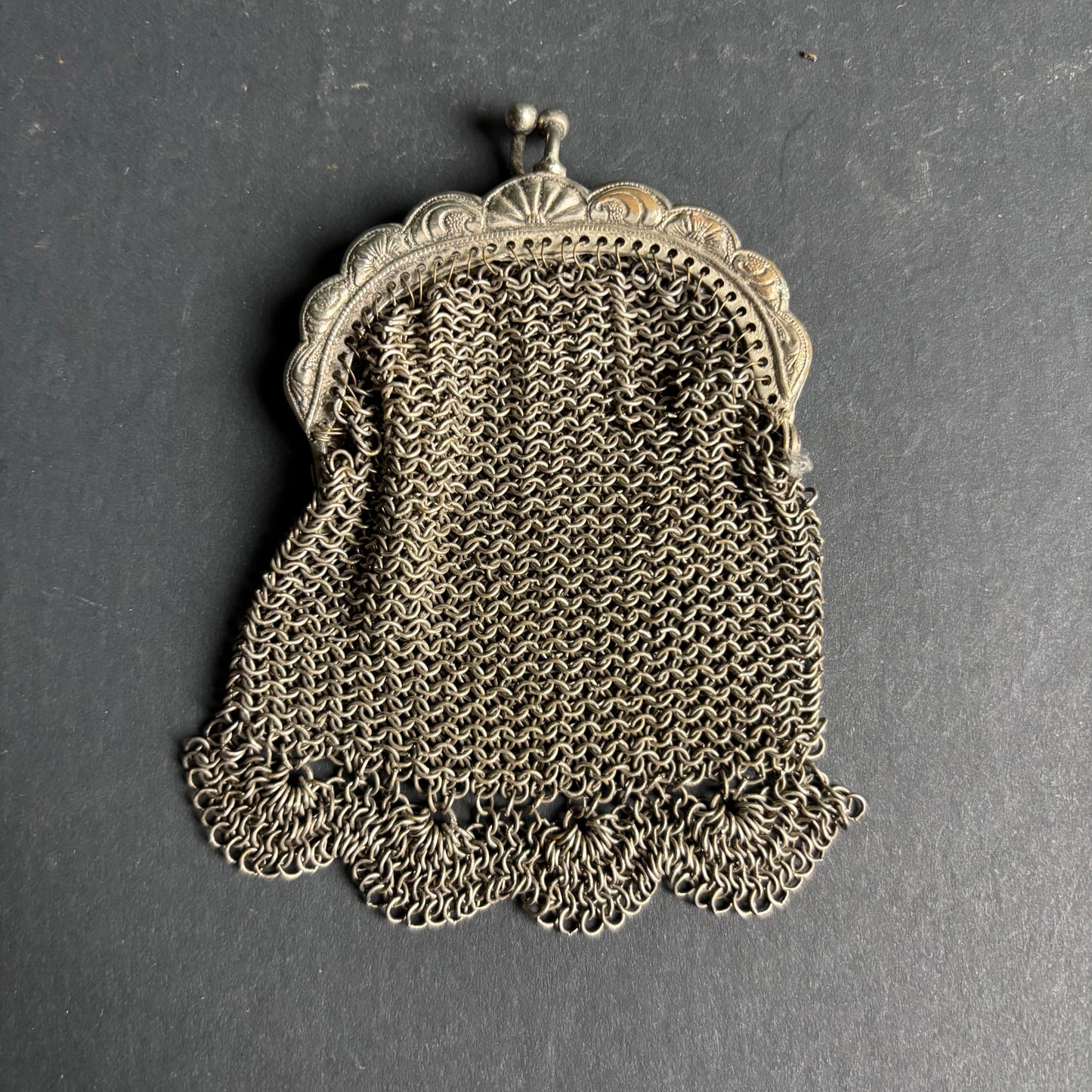 Antique Style Chainmail Coin Purse – Victorian/Edwardian Mesh Bag