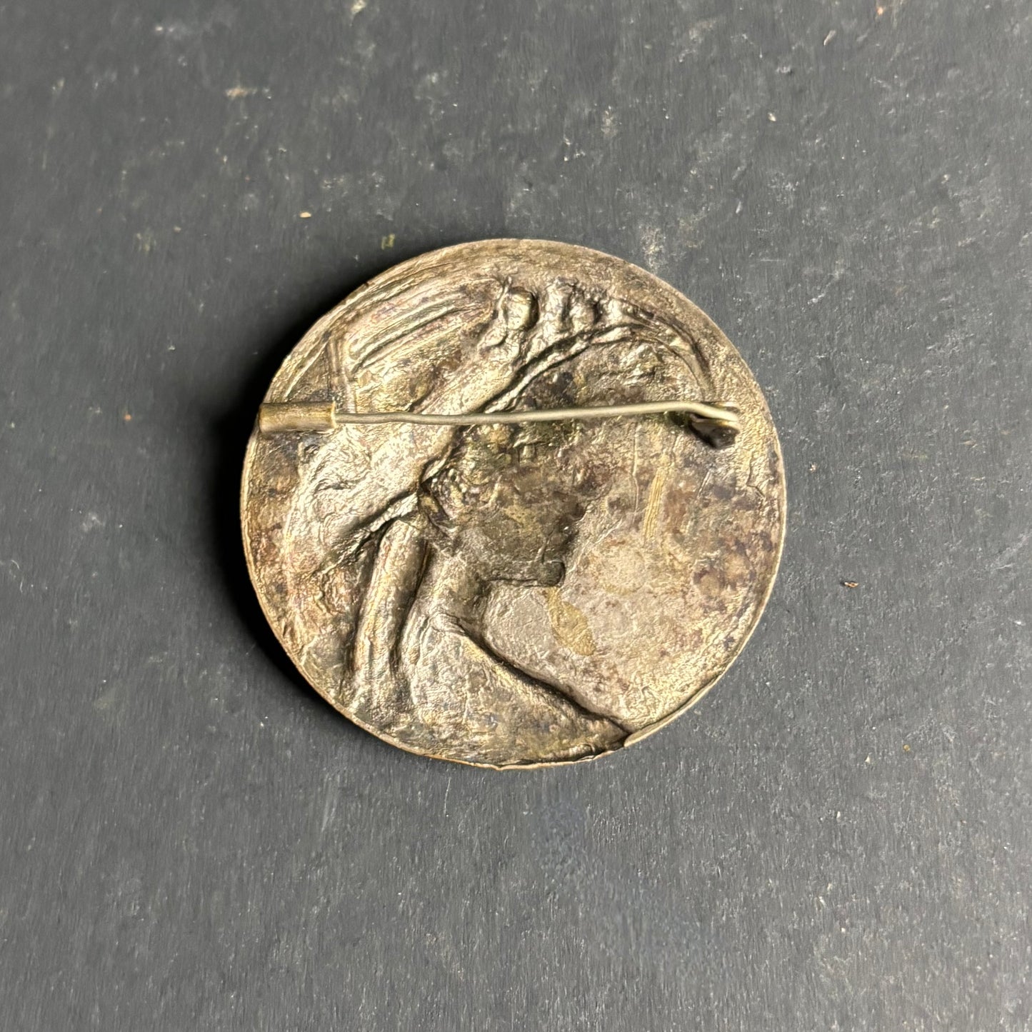 Art Nouveau Style Lady Brooch – Mucha Inspired