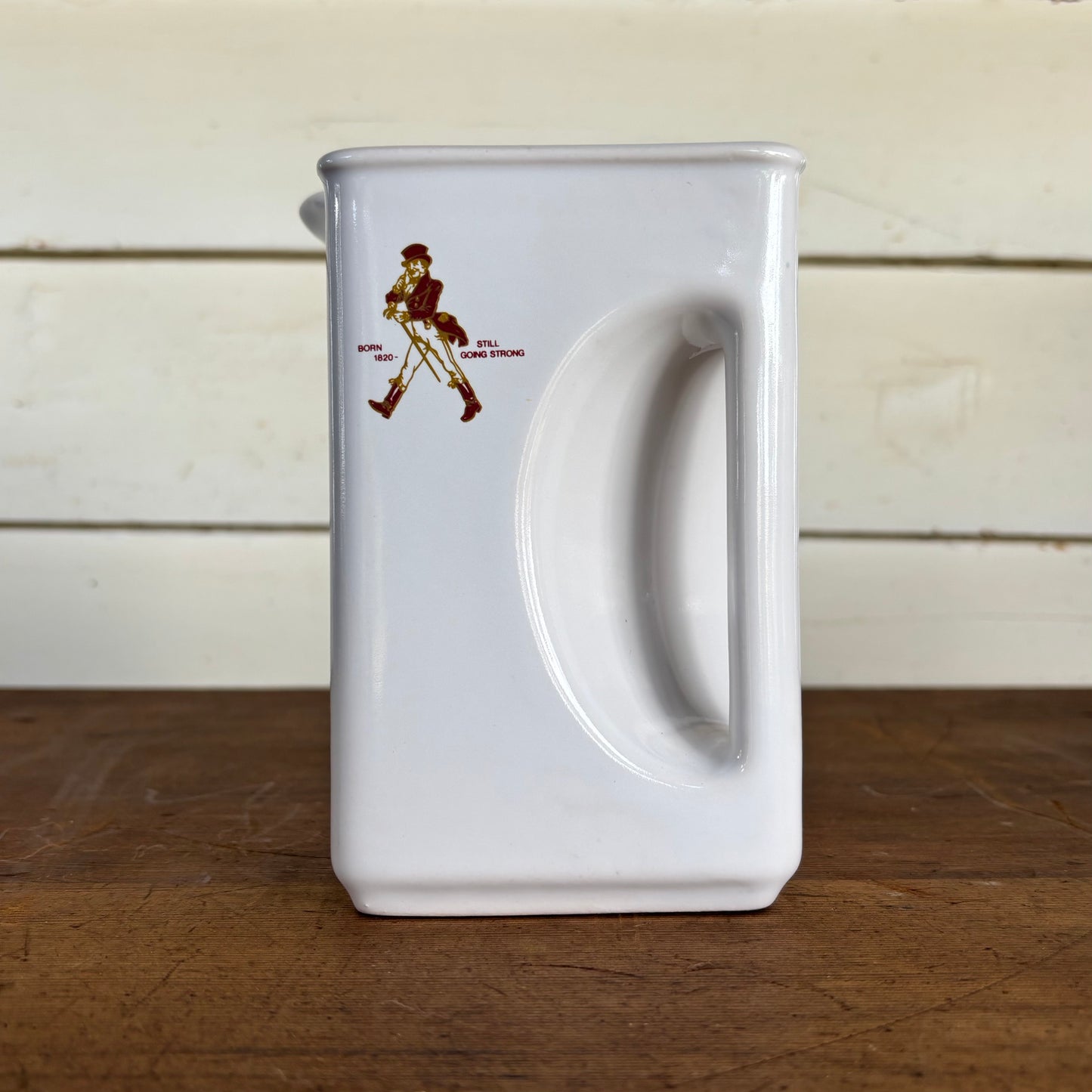 Vintage Johnnie Walker Red Label Ceramic Bar Jug (c.1970s–80s)