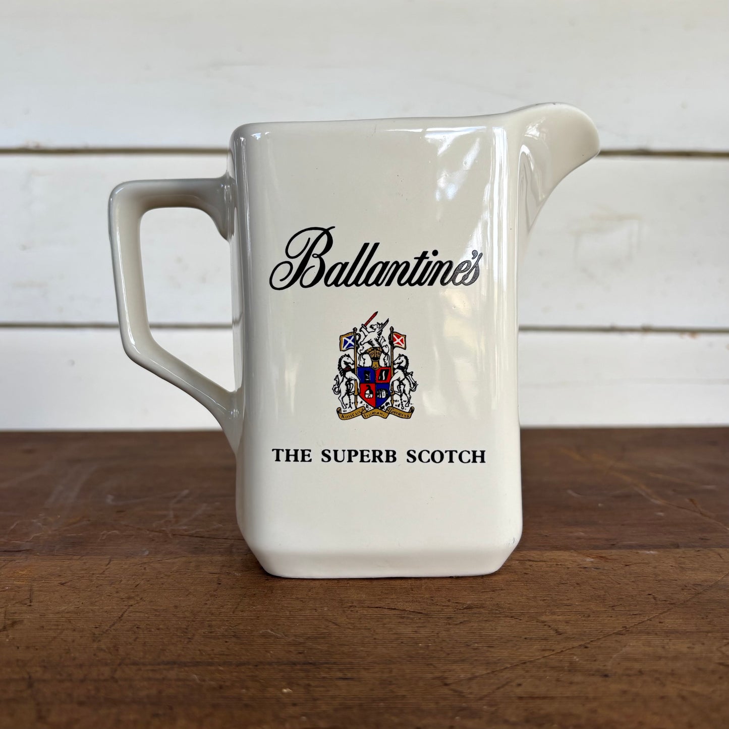 Ballantine’s “The Superb Scotch” Water Jug (Wade England)