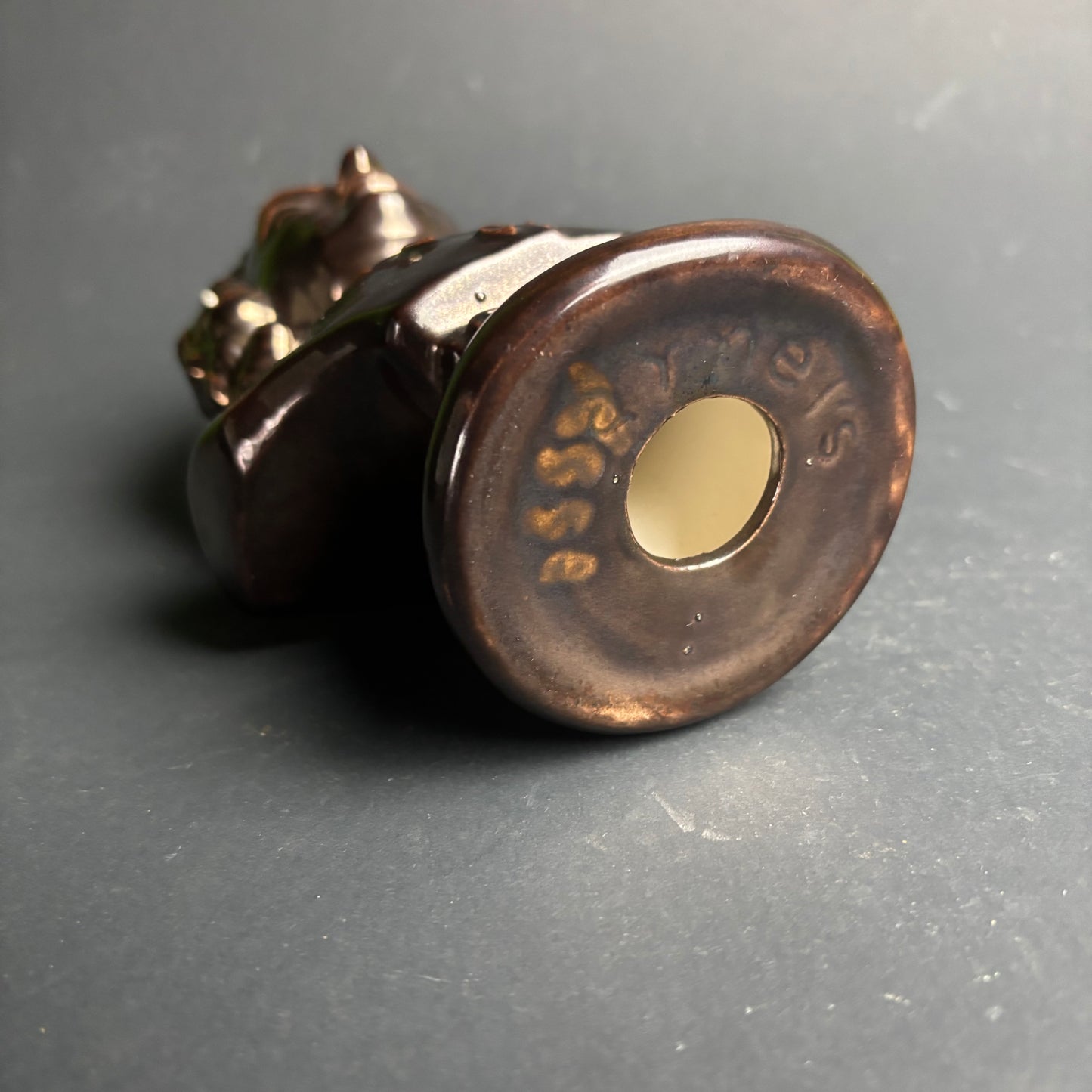 Vintage Arnels “Bach” Bust – Bronze Glaze Ceramic Figure (USA)