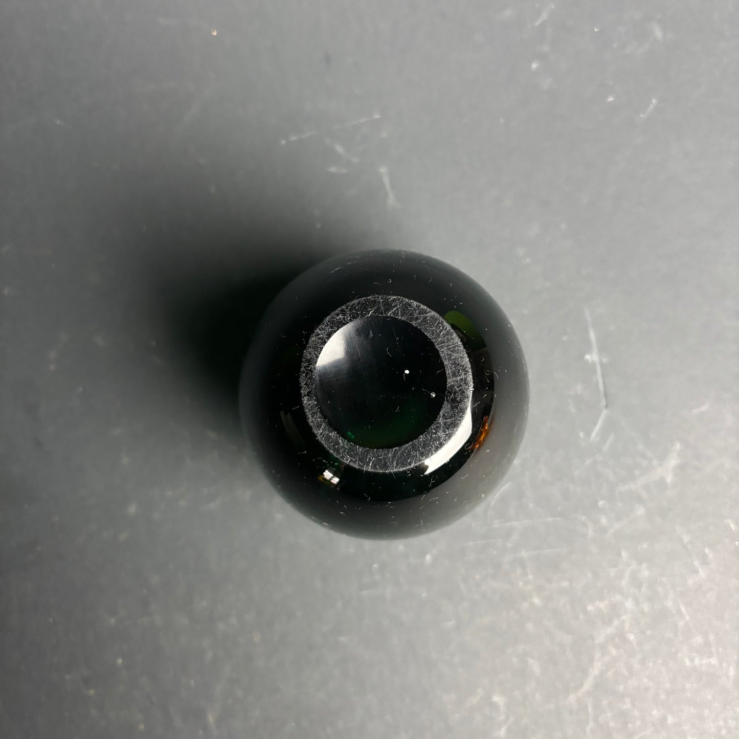 Mid Century Emerald Green Art Glass Vase