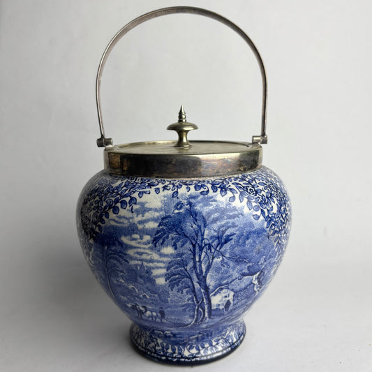 Old Foley Biscuit Barrel