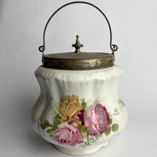 Antique Biscuit Barrel