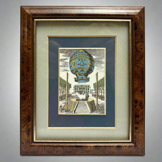 Miniature Ballooning Framed Picture