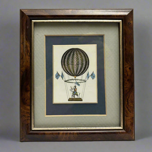 Miniature Ballooning Framed Picture