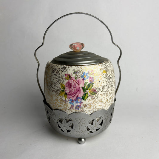 Antique Biscuit Barrel