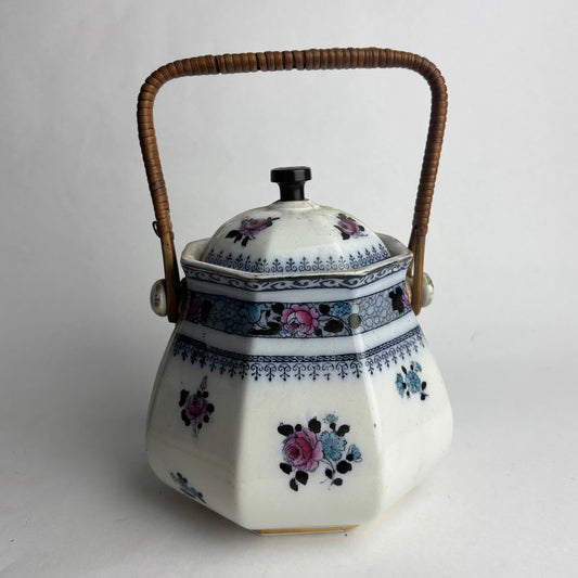 Antique Losol Ware Biscuit Barrel