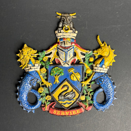 City of Gosnells Cast Aluminium Coat of Arms Plaque “Servire” WA