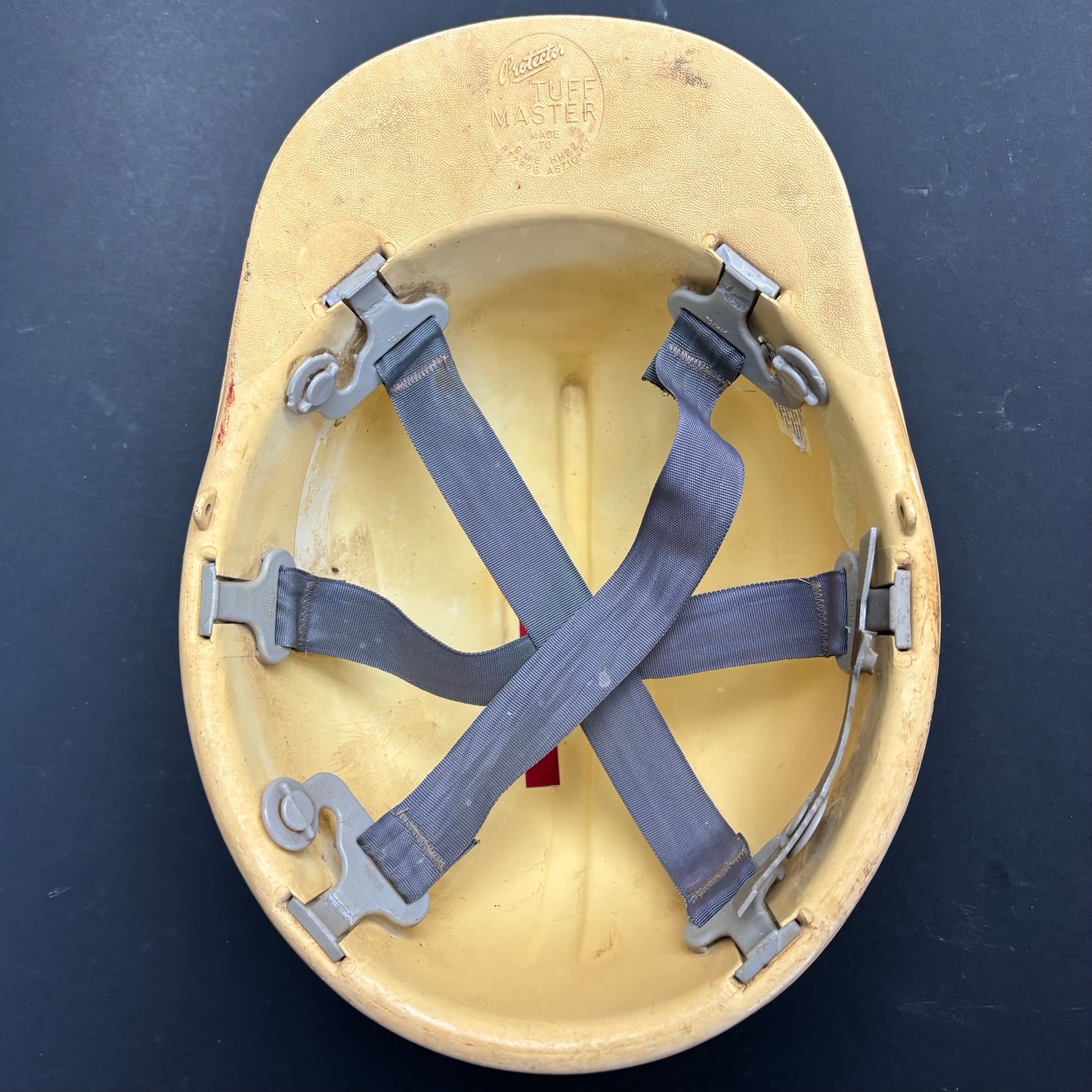 Vintage St John Ambulance Brigade Safety Hard Hat Helmet