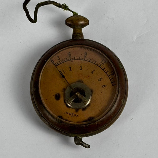 c.1930 Rotax Dual-Range Pocket Voltmeter 0–6V and 0–18V