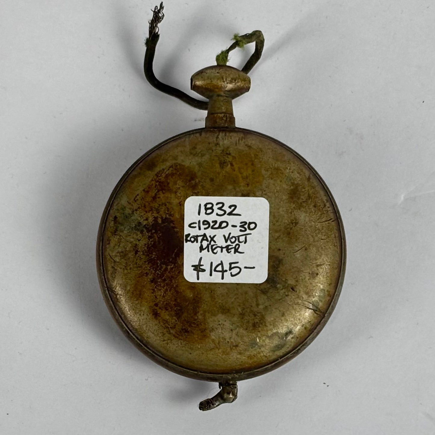 c.1930 Rotax Dual-Range Pocket Voltmeter 0–6V and 0–18V