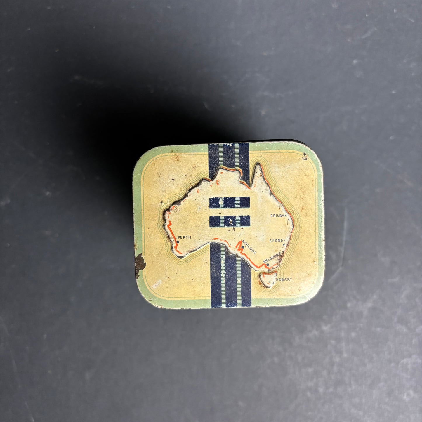 Vintage Davis Gelatine Tin 8oz – DG Co Sydney Australia Advertising Tin