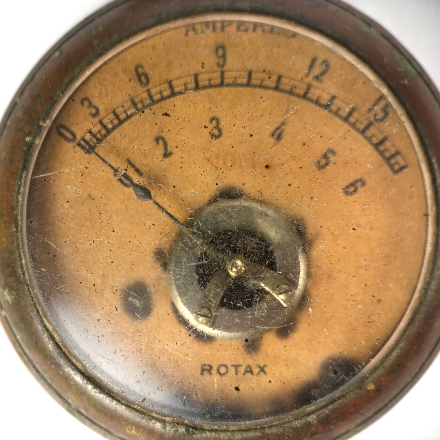 c.1930 Rotax Dual-Range Pocket Voltmeter 0–6V and 0–18V