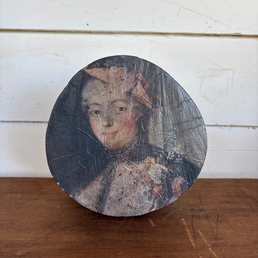 Victorian Treen Portrait Display Block – c.1880