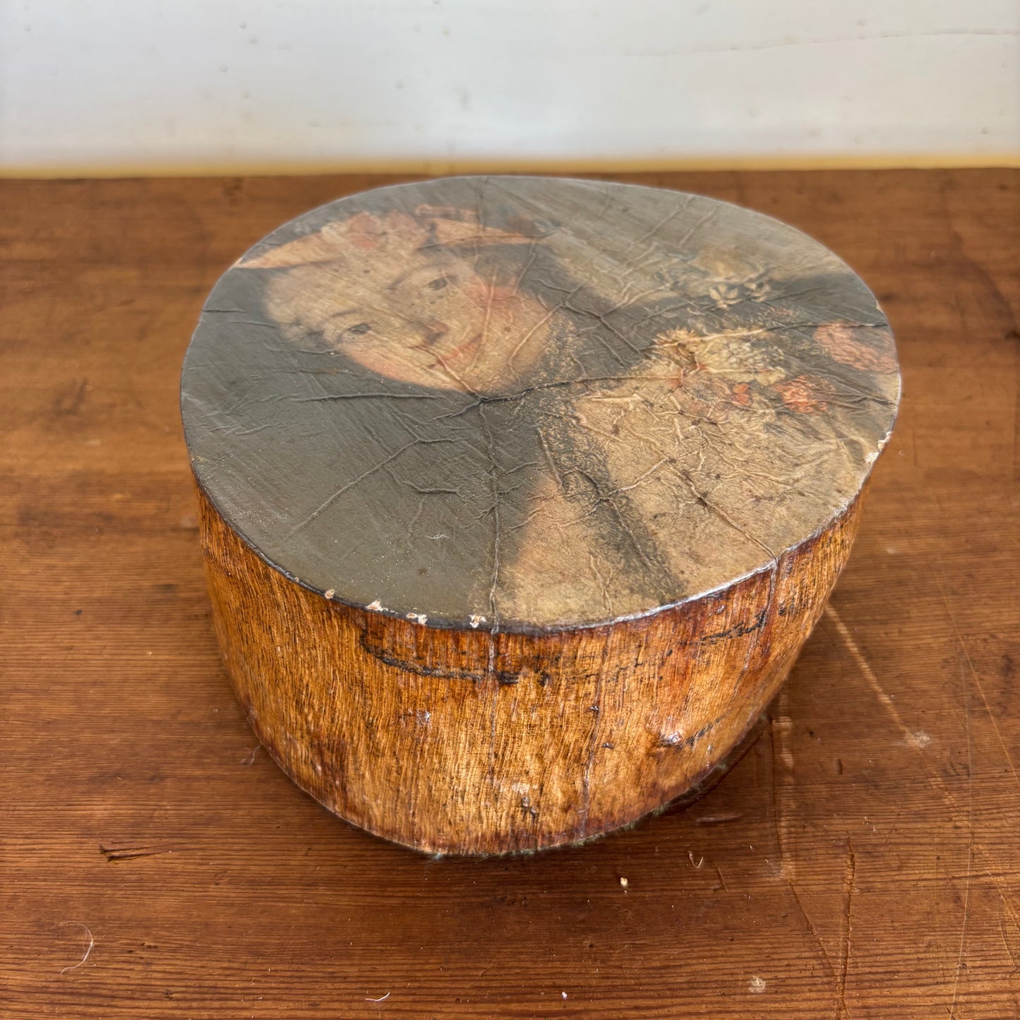 Victorian Treen Portrait Display Block – c.1880