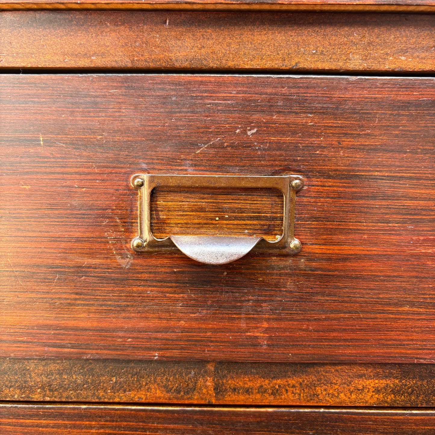 Vintage 20 Drawer Timber Filing Cabinet – Industrial Storage Chest