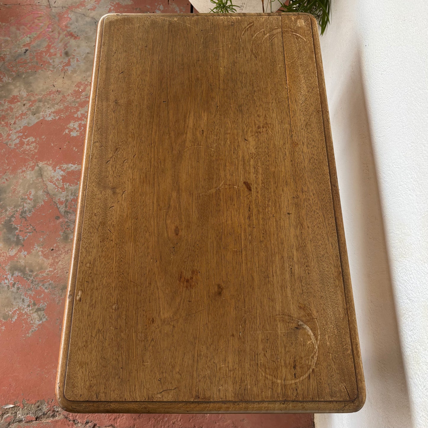 Late Victorian Mahogany and Oak Two-Tier Serving Table