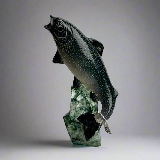 French Trout Decanter