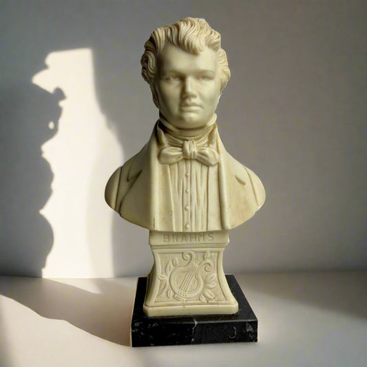 Vintage Brahms Bust by AL Faro