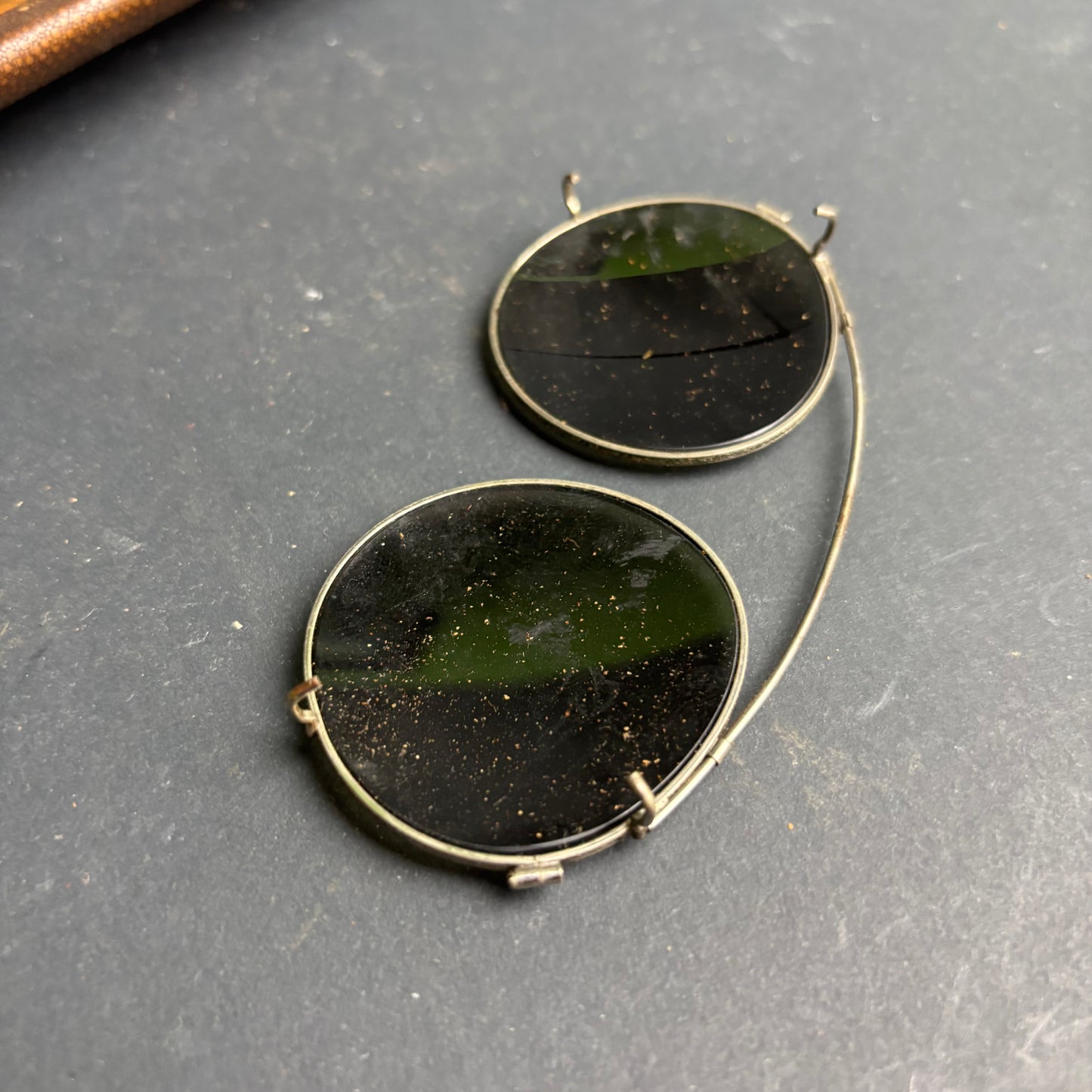 Antique Folding Pince-Nez Sunglasses with Case – Rimmington Wells, Boston